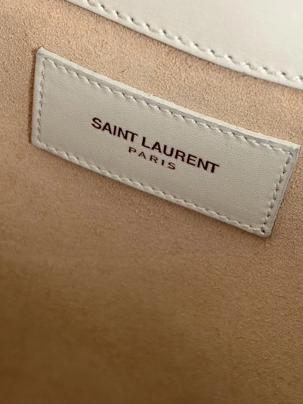 Saint Laurent Leather Tote